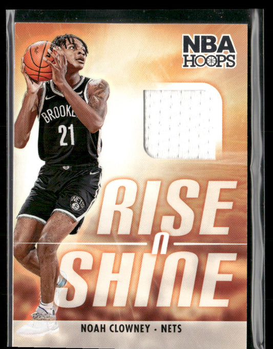 2023-24 NBA Hoops Noah Clowney #RS-CLY Rise n Shine Patch