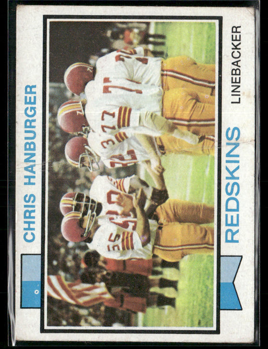 1973 Topps Chris Hanburger #250