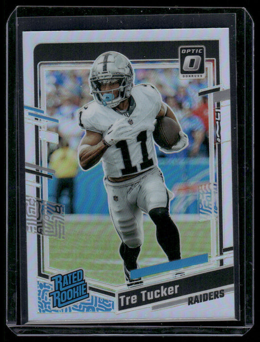 2023 Panini Tre Tucker #261 Holo Prizm Rated Rookie