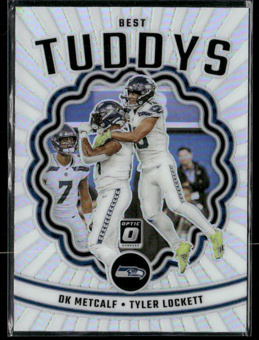 2023 Panini Donruss Optic Football DK Metcalf Tyler Lockett #No. BT-DT