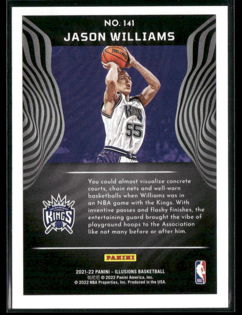 2021-22 Panini Illusions Jason Williams #141