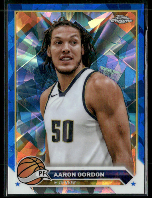 2024 Topps Chrome Sapphire Aaron Gordon #50