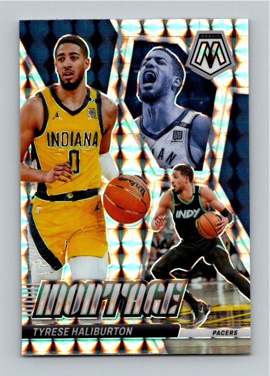 2023 Panini Mosaic Tyrese Haliburton #20 Prizm