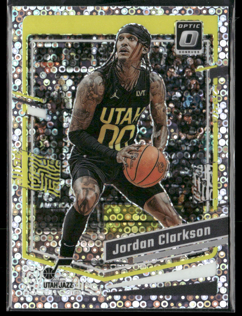 2023-24 Panini Donruss Optic Jordan Clarkson #30 Fast Break