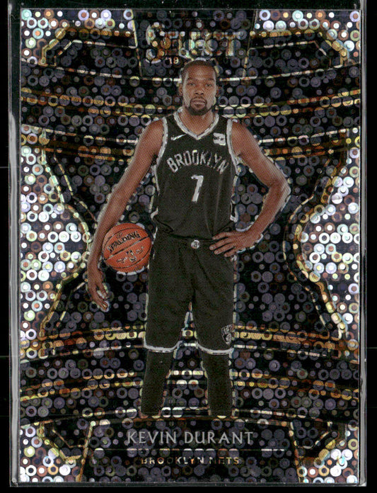 2019-20 Panini Select Kevin Durant #65 Speckle