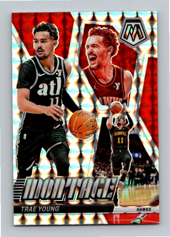 2022-23 Panini Trae Young #9 Montage Mosaic