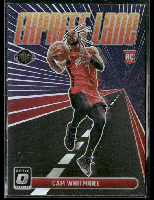 2023-24 Panini Donruss Optic Cam Whitmore #7 Express Lane Holo Rookie Card