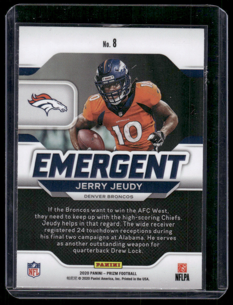 2020 Panini Prizm Jerry Jeudy #8