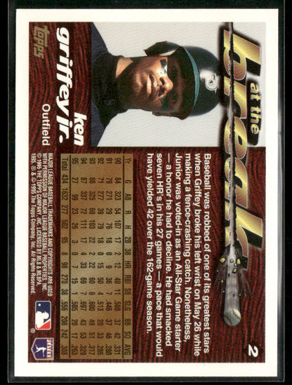 1996 Topps Ken Griffey Jr. #2