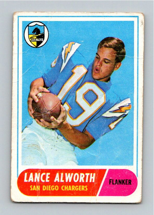 1968 Topps Lance Alworth #193