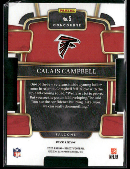 2023 Panini Select Calais Campbell #5