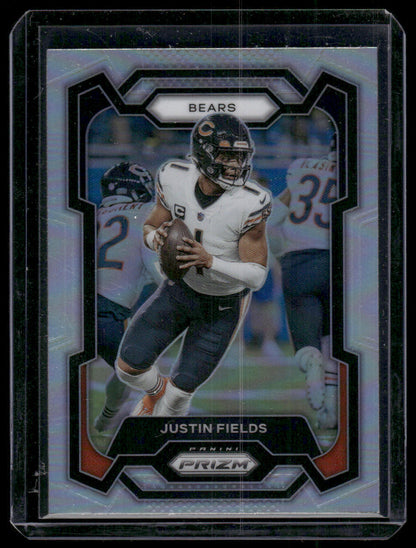 2023 Panini Prizm Justin Fields #48 Silver