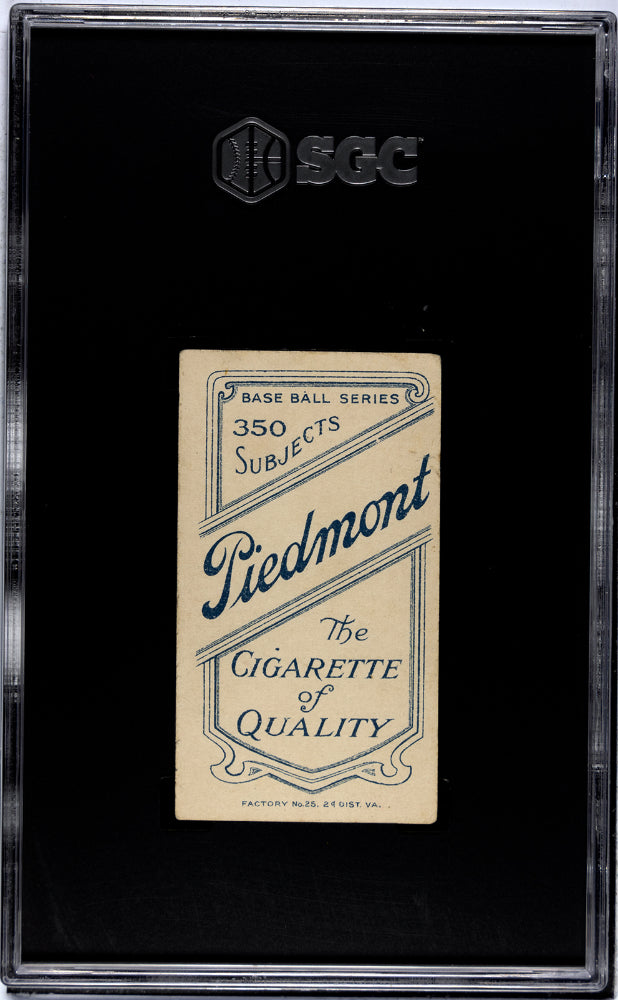 1910 Piedmont Cigarettes (T206) Bill Lattimore SGC 3