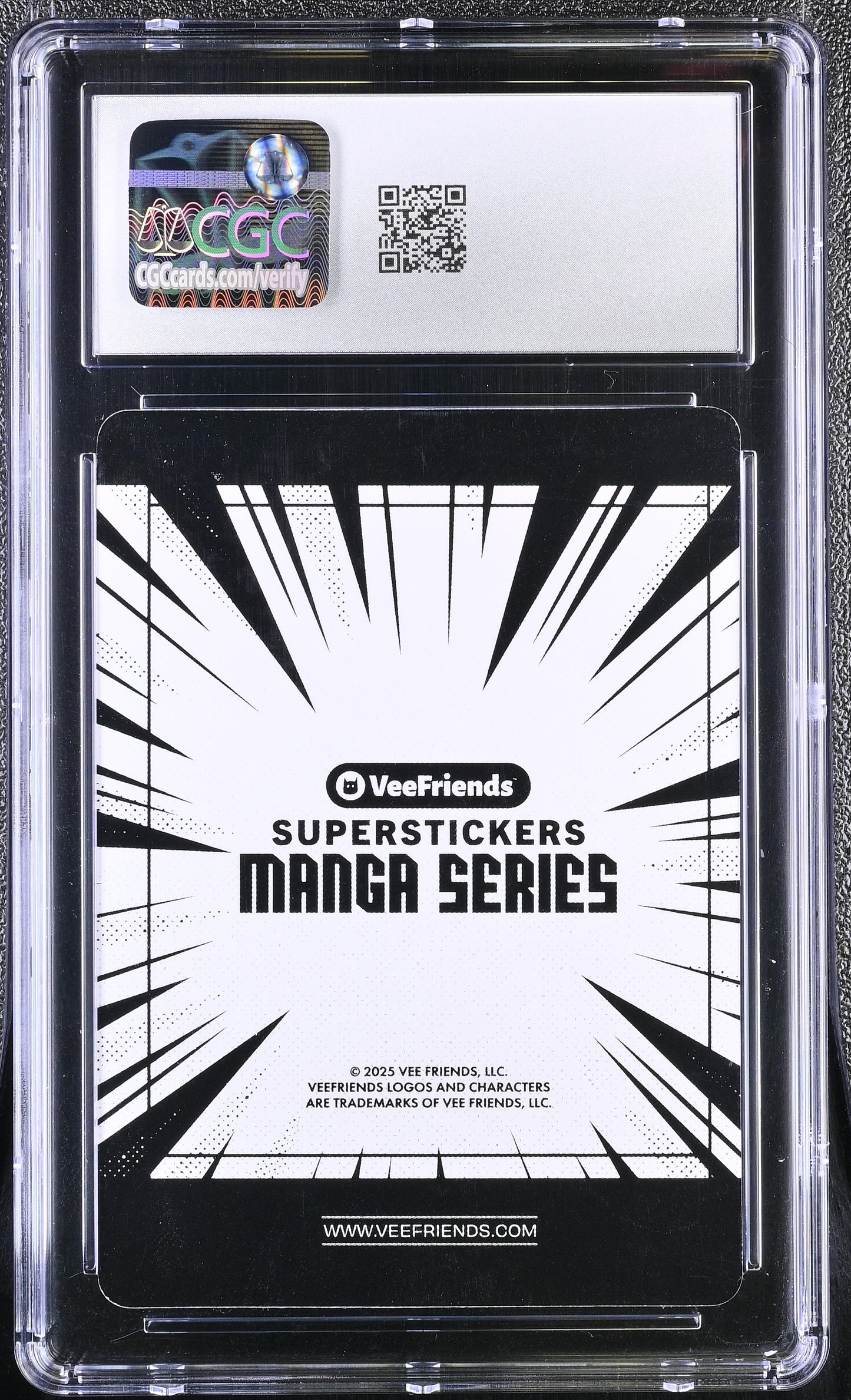 2025 Veefriends Super Stickers: Manga Benevolent Barn Owl CGC 9