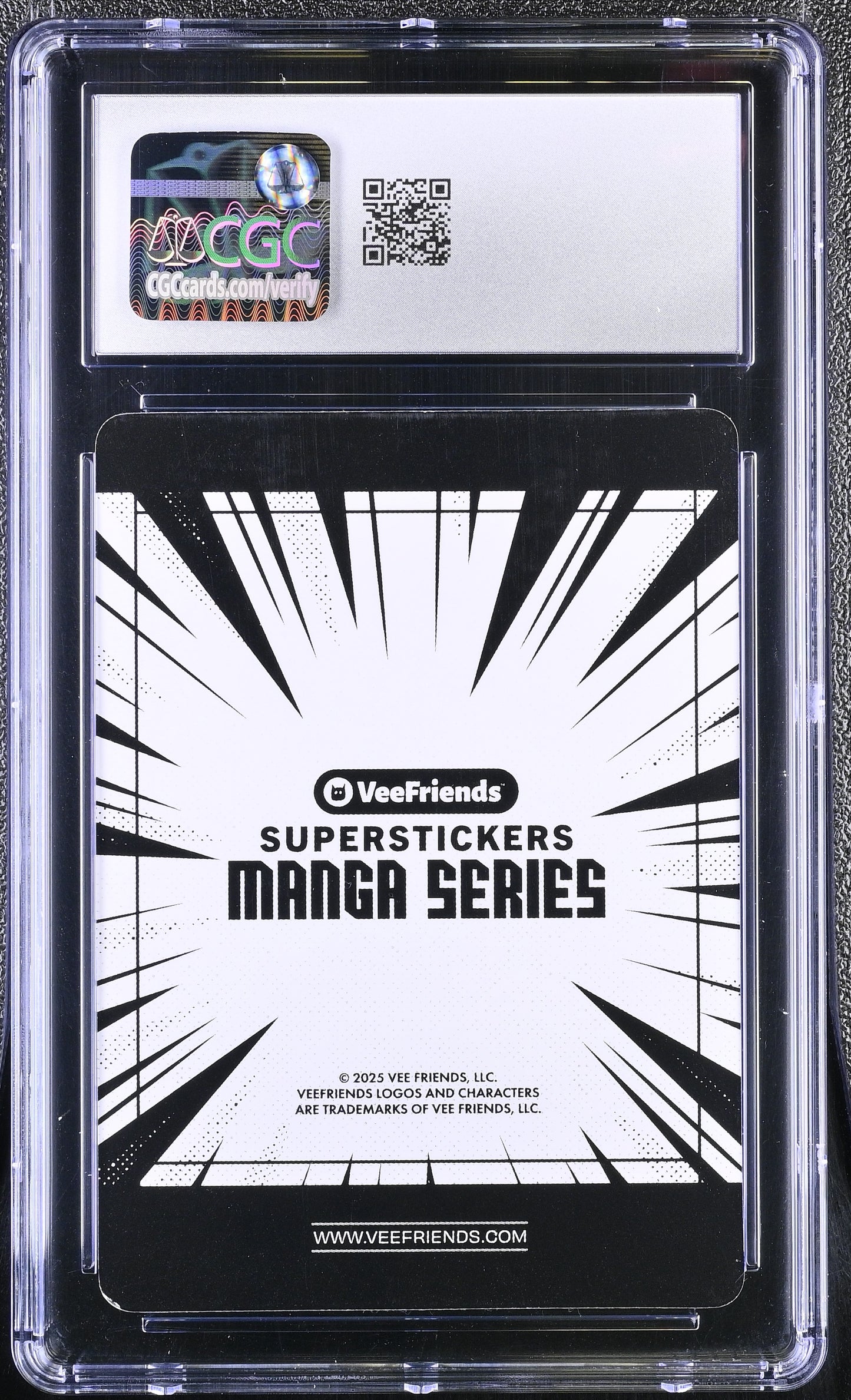 2025 Veefriends Super Stickers: Manga Hustling Hamster CGC 8.5