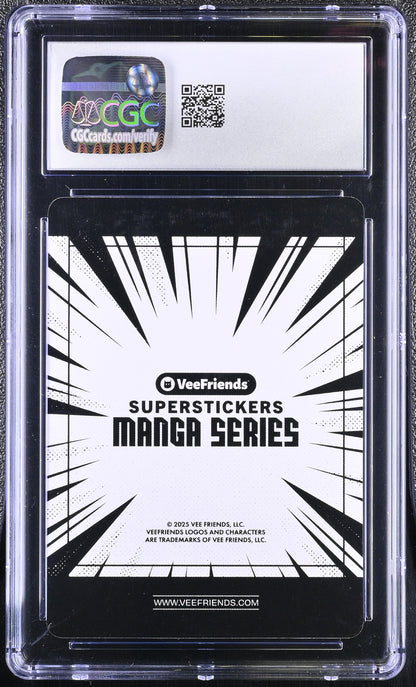 2025 VeeFriends Super Stickers Manga Series Benevolent Barn Owl CGC 8.5