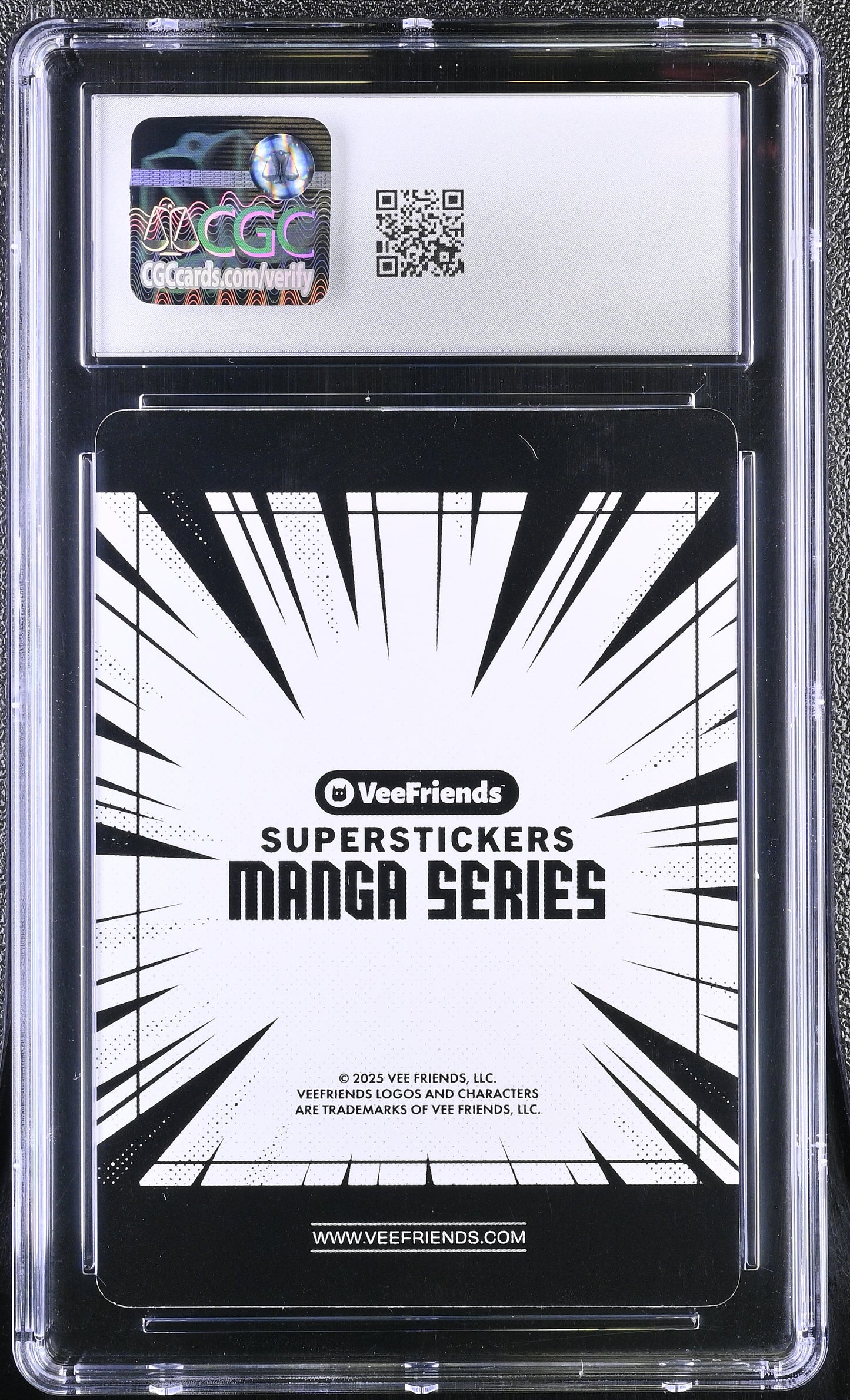 2025 Veefriends Super Stickers: Manga Tremendous Tiger CGC 7