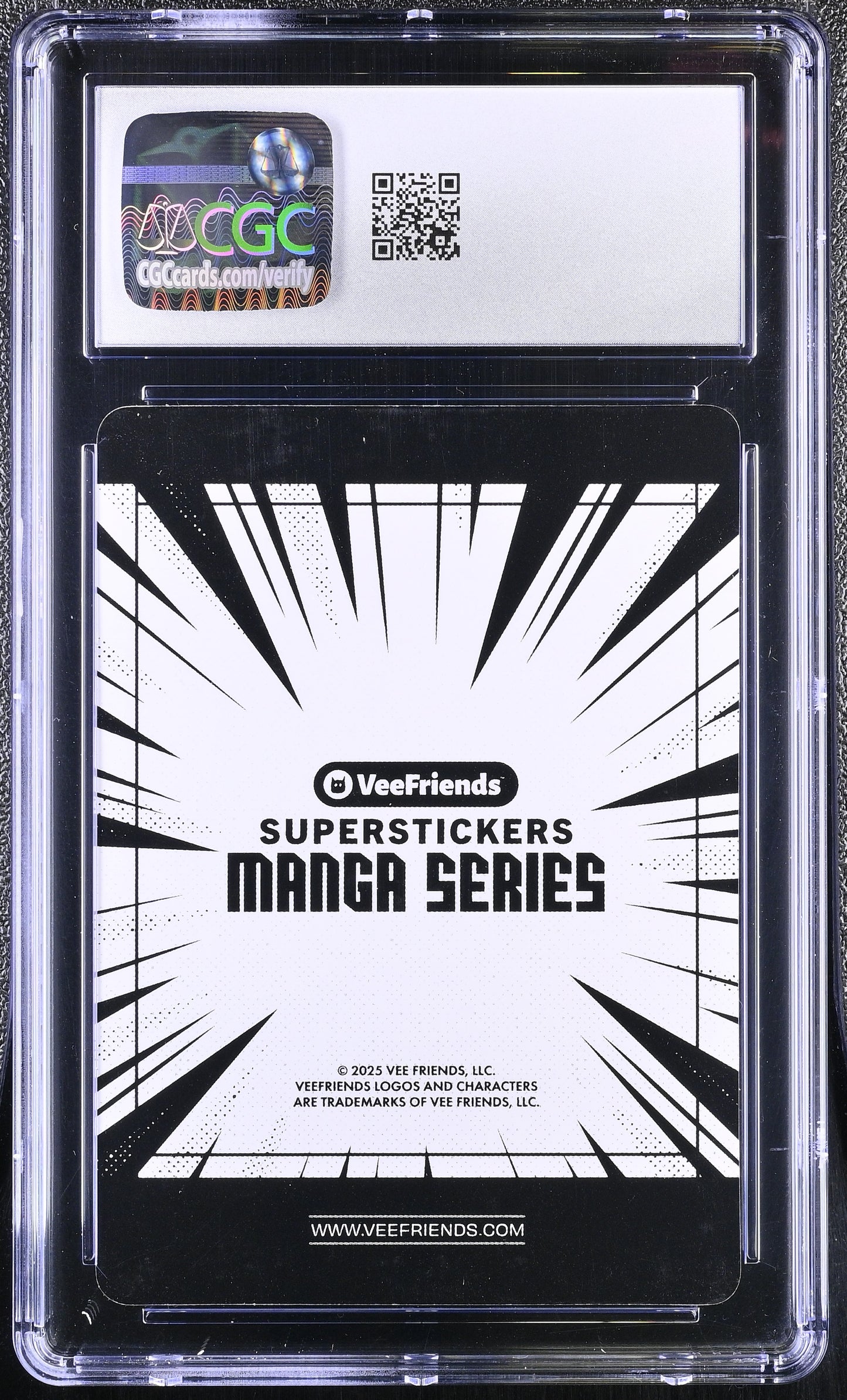 2025 VeeFriends Super Stickers Manga Series Aspiring Alpaca CGC 8.5