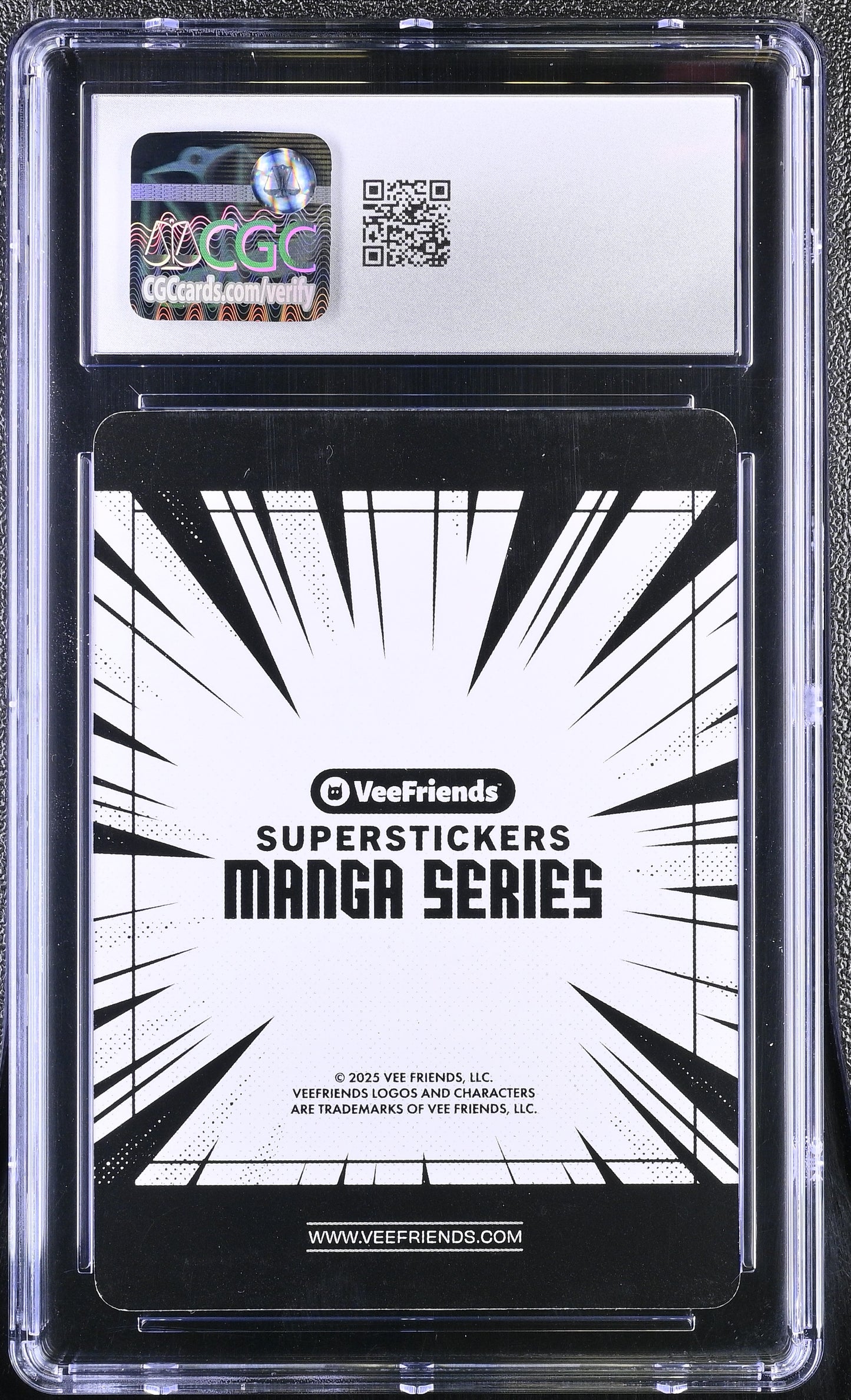 2025 Veefriends Super Stickers: Manga Helpful Hippo CGC 9