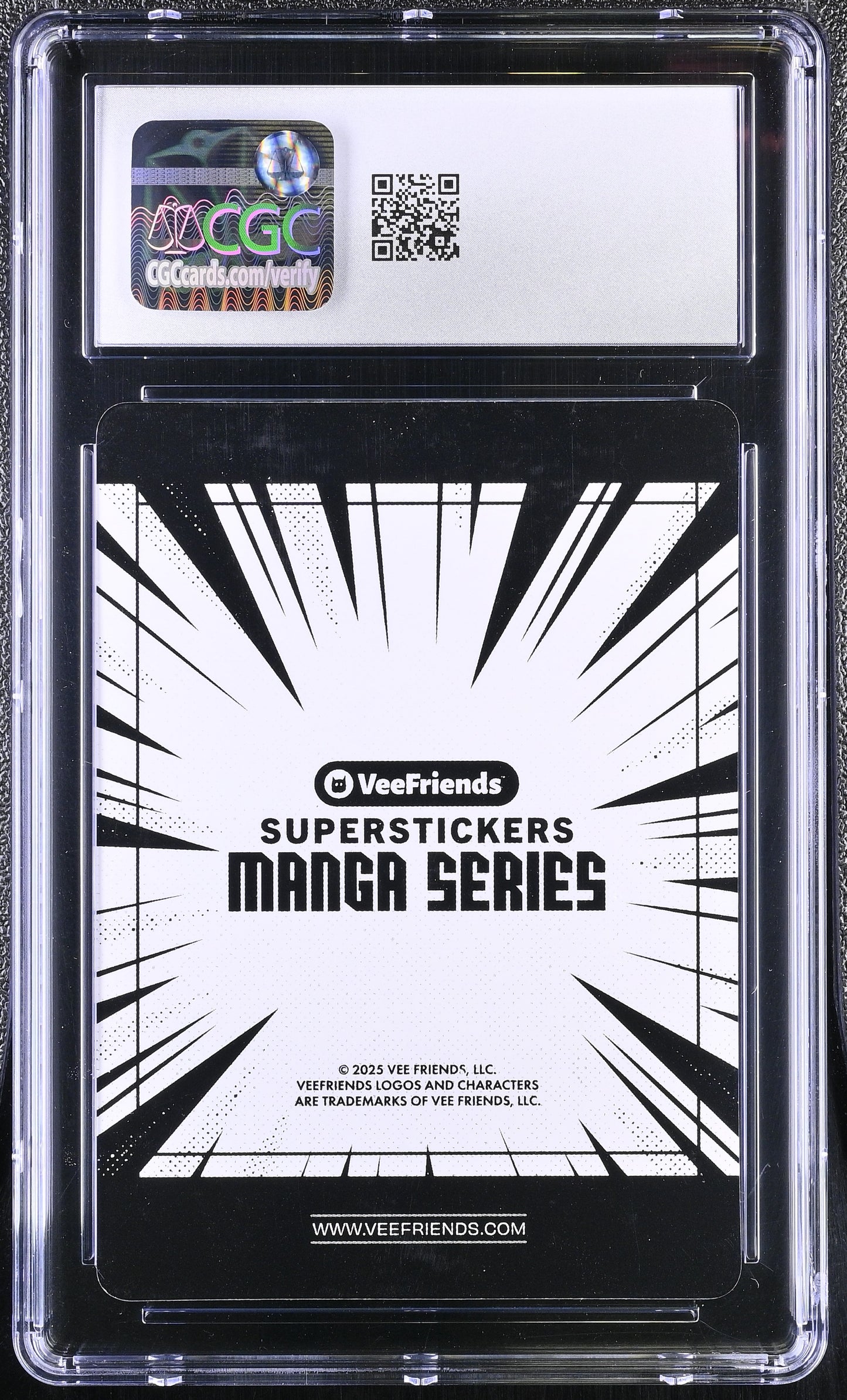 2025 VeeFriends Super Stickers Manga Series Forever Phoenix CGC 9