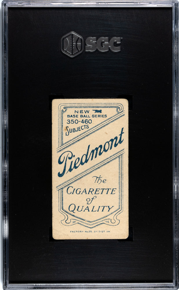 1911 Piedmont Cigarettes (T206) Harry Steinfeldt With Bat SGC 3