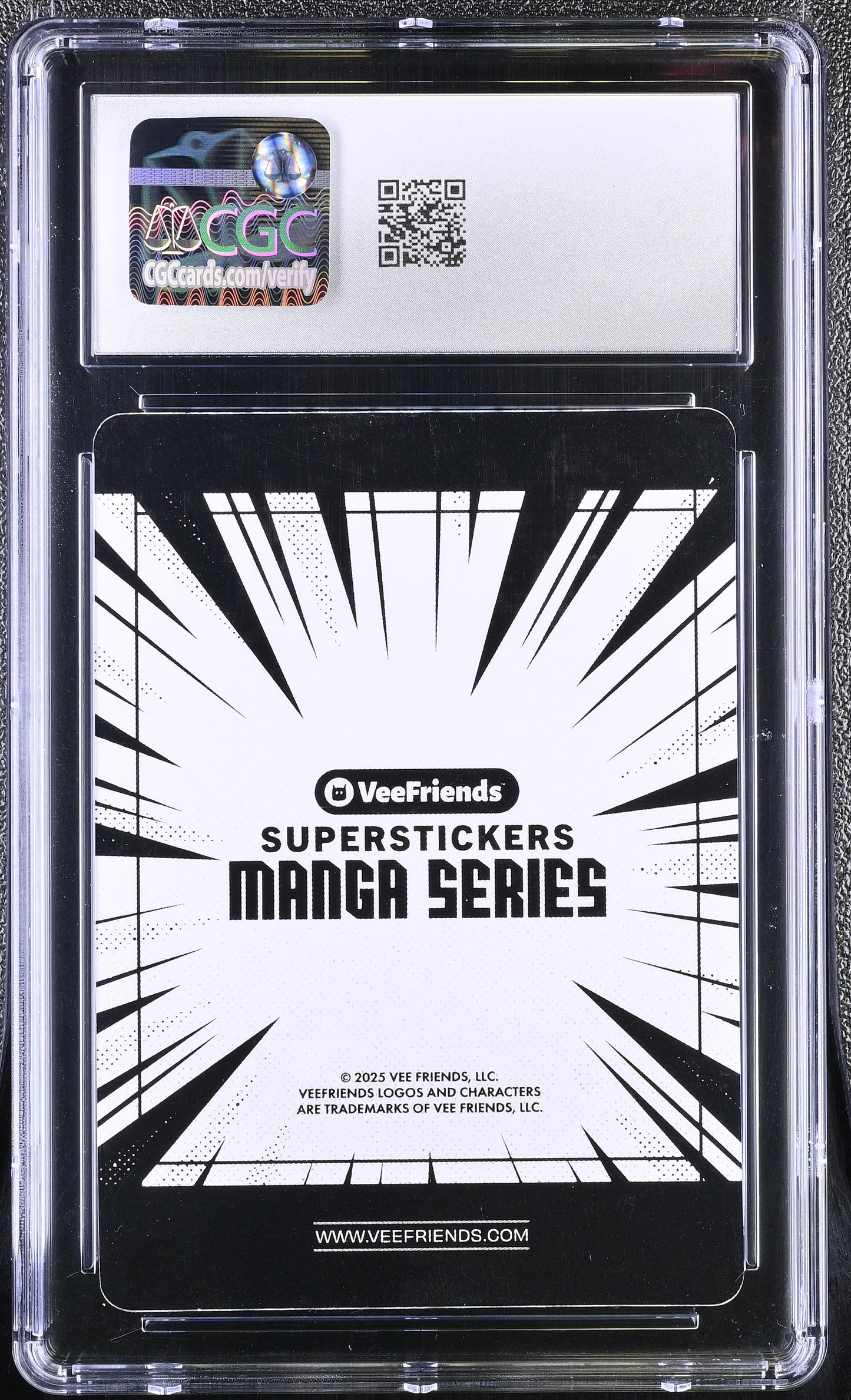 2025 Veefriends Super Stickers: Manga Bullish Bull CGC 9