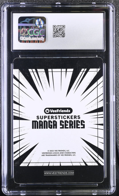 2025 Veefriends Super Stickers: Manga Bullish Bull CGC 9