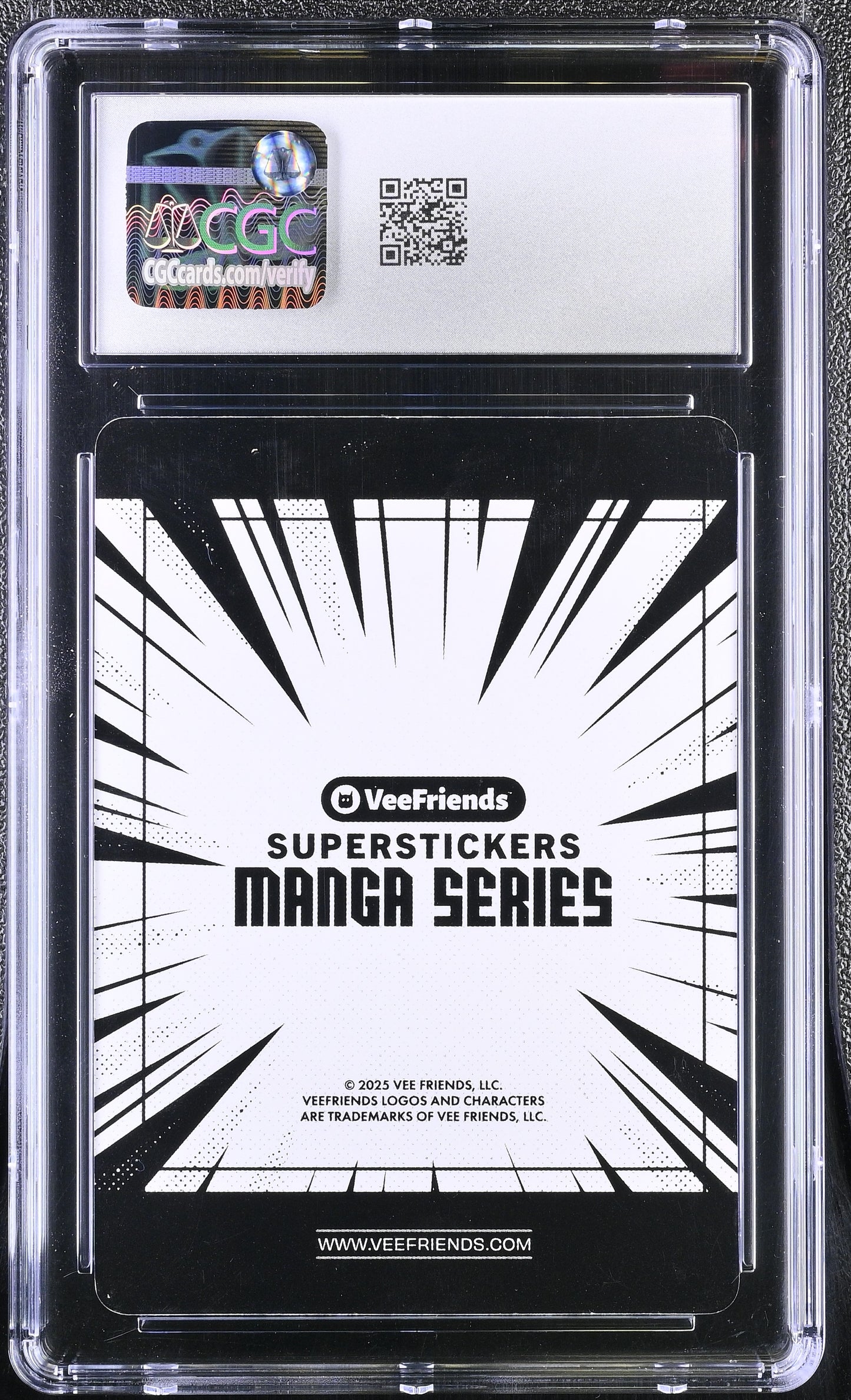 2025 Veefriends Super Stickers: Manga Bashful Blobfish CGC 9