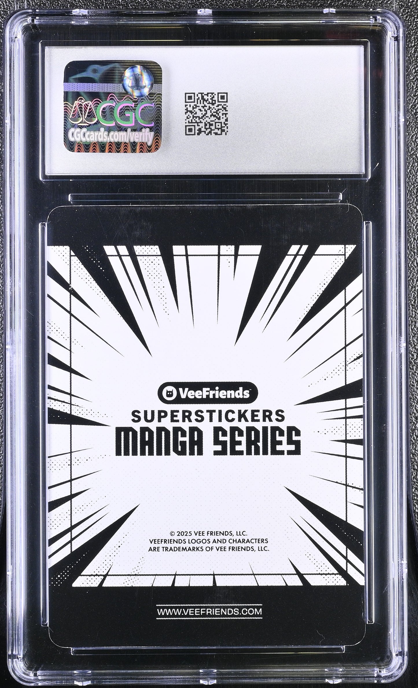 2025 Veefriends Super Stickers: Manga Hungry Hammerhead CGC 8
