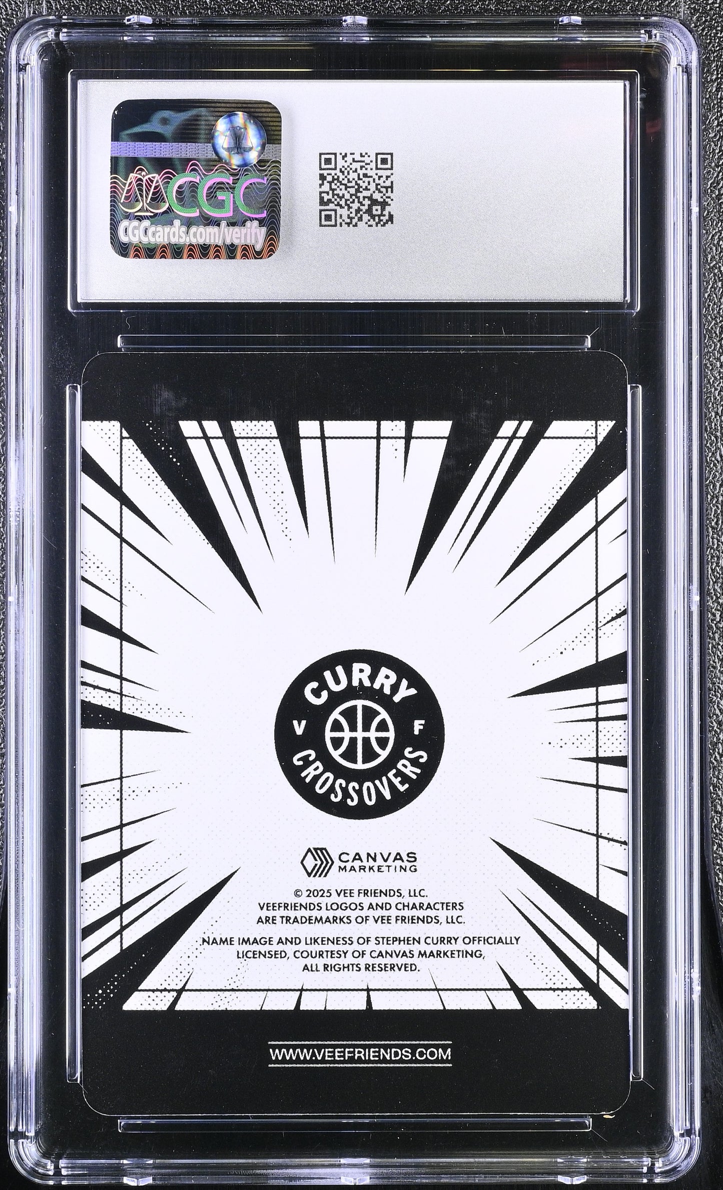 2025 Veefriends Super Stickers: Manga Tremendous Tiger Curry Crossovers CGC 9.5