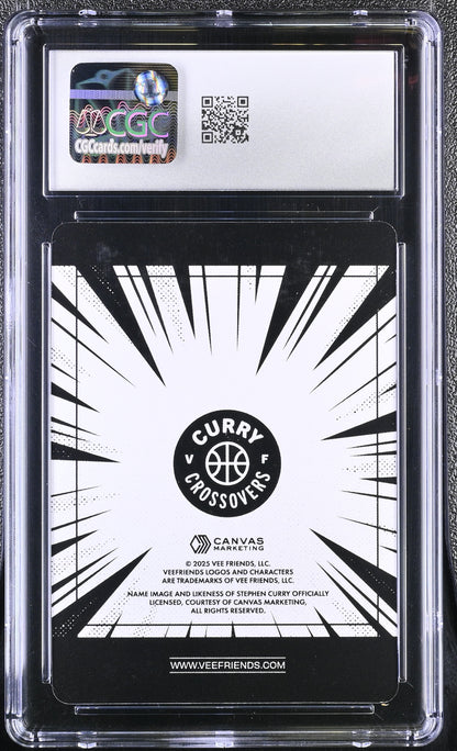 2025 Veefriends Super Stickers: Manga Tremendous Tiger Curry Crossovers CGC 9.5