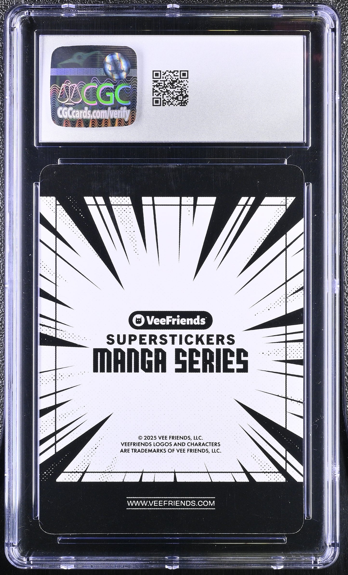 2025 Veefriends Super Stickers Manga Series Amped Aye Aye CGC 8.5