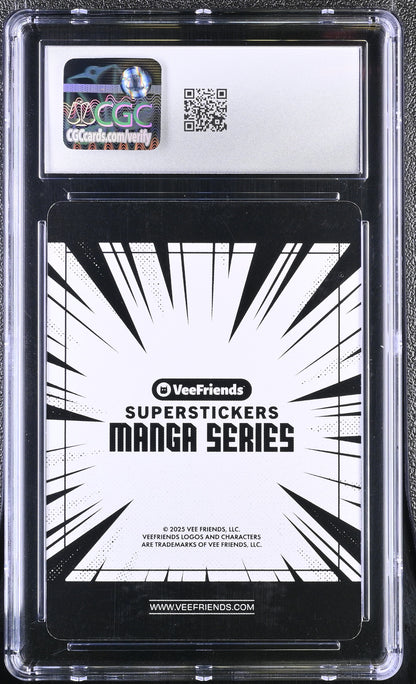 2025 Veefriends Super Stickers: Manga Determined Dolphin Clouds /399 CGC 9.5