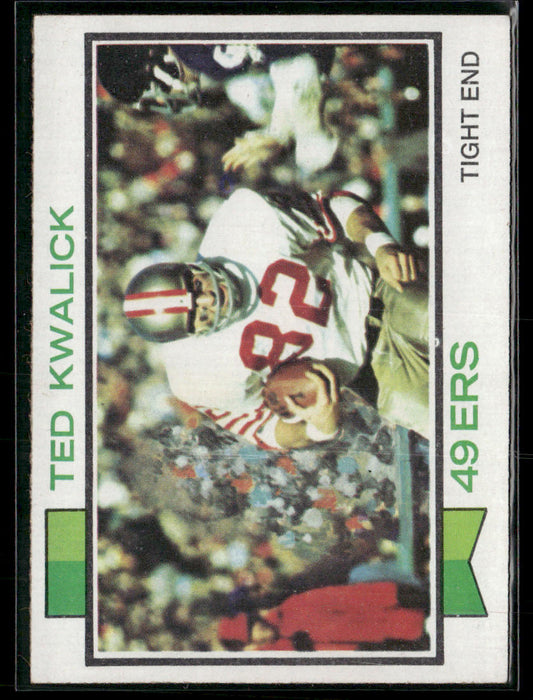 1973 Topps Ted Kwalick #330