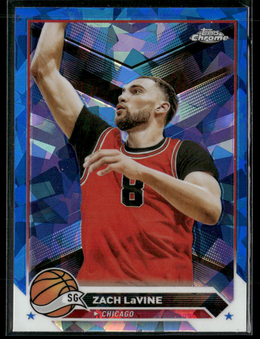 2024 Topps Chrome Zach LaVine #55 Sapphire