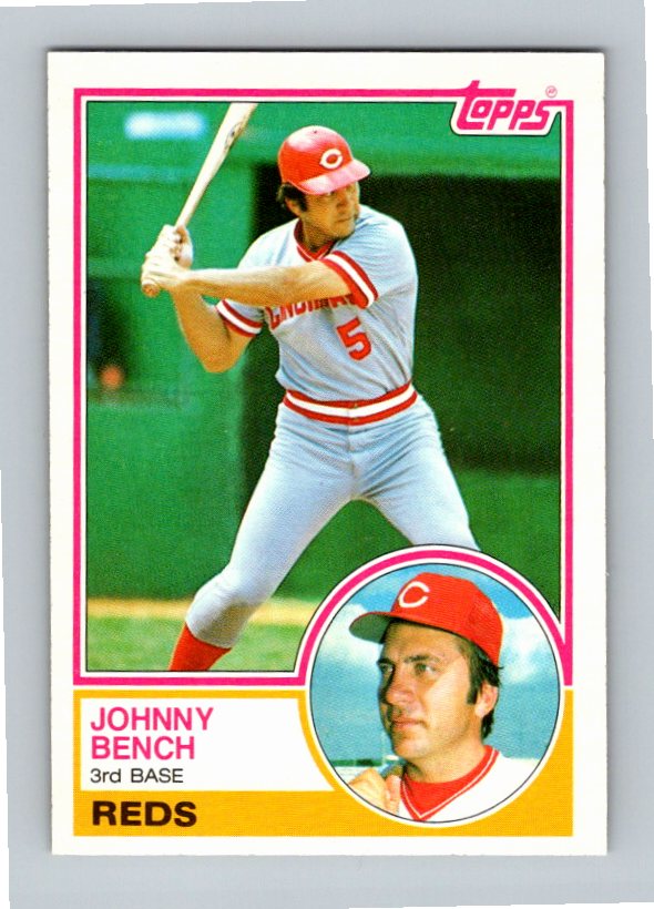 1983 Topps Johnny Bench #60