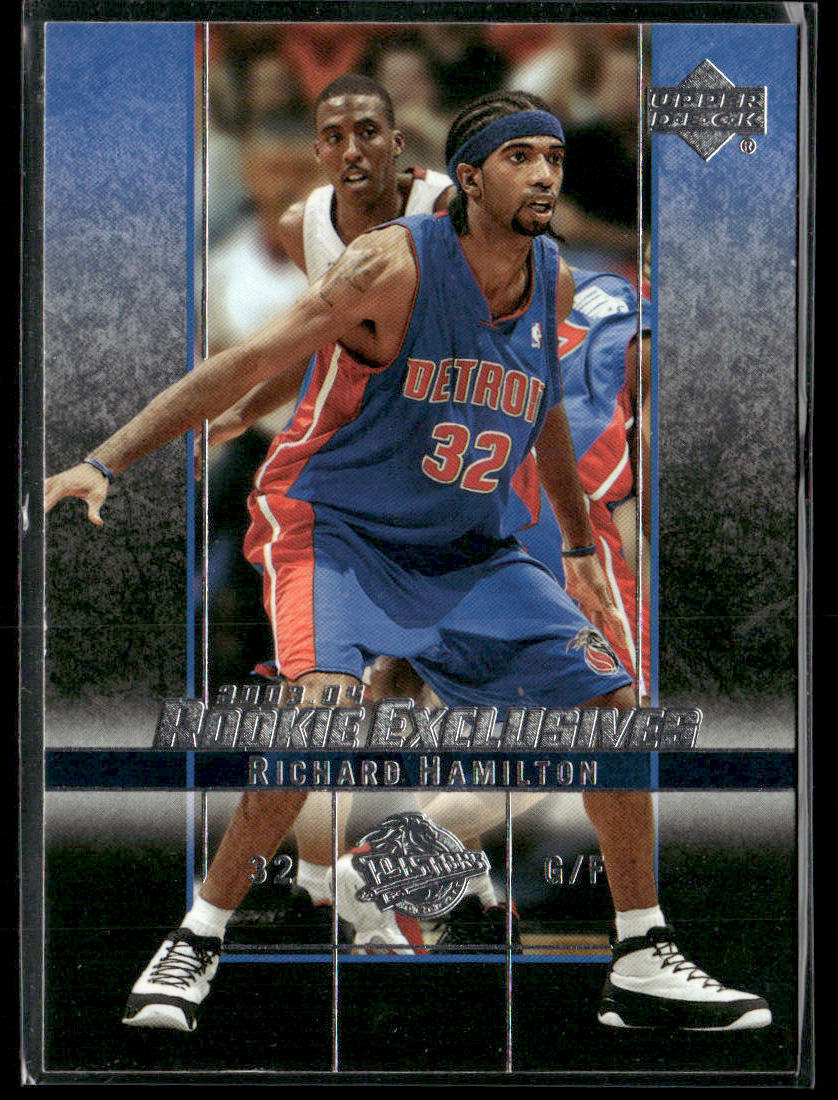 2003 Upper Deck Rookie Exclusives Richard Hamilton #35