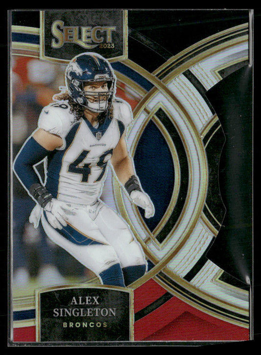 2023 Panini Select Alex Singleton #144 Die Cut