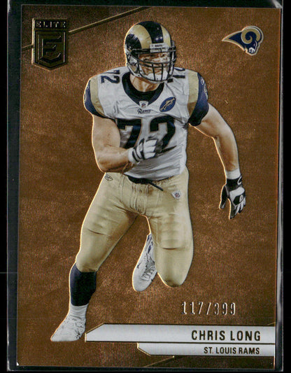 2024 Panini Donruss Elite Football Chris Long #48 17/399