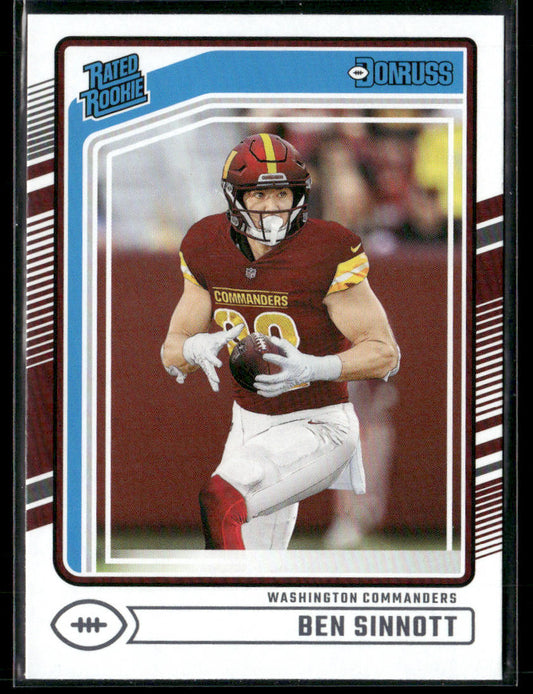 2024 Donruss Ben Sinnott #314 Rated Rookie