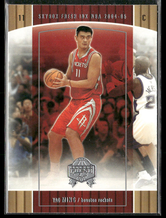 2004-05 Skybox Fresh Ink Yao Ming #82