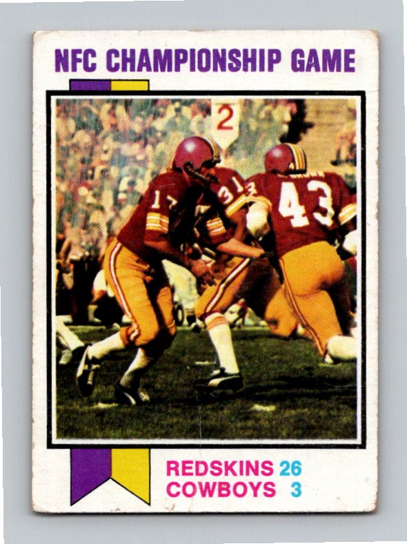 1973 Topps 1972 NFC Championship Game CCG #137