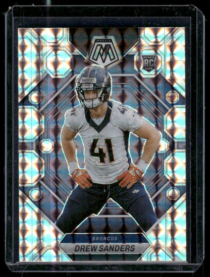 2023 Panini Mosaic Drew Sanders #318 Mozaic