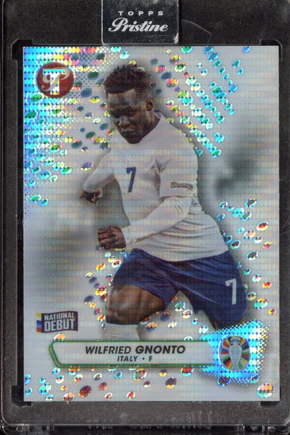 2023 Topps Wilfried Gnonto #7 Pristine National Debut