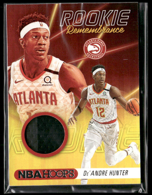 2020-21 Panini Hoops De'Andre Hunter #SS-15 Rookie Remembrance