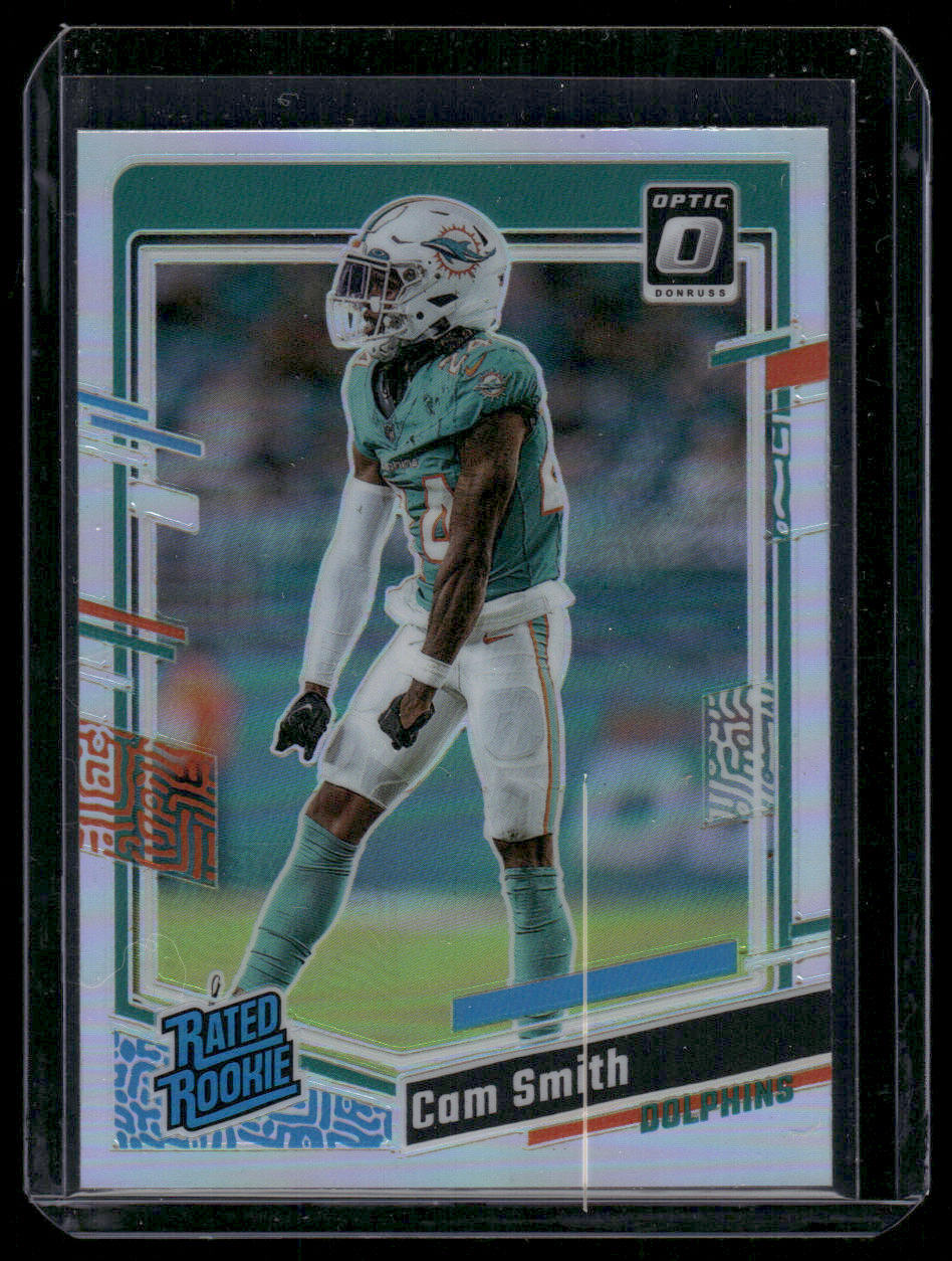 2023 Panini Donruss Optic Cam Smith #268 Holo Prizm Rated Rookie