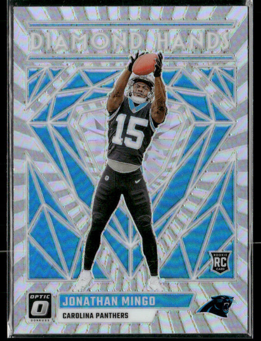 2023 Panini Donruss Optic Football Jonathan Mingo #DH-JM Rookie Card