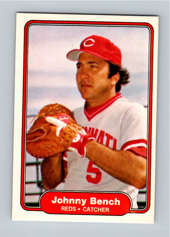 1982 Fleer Johnny Bench #57