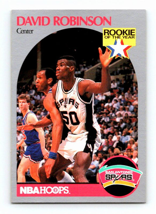 1990 Panini Hoops David Robinson #270 Rookie of the Year