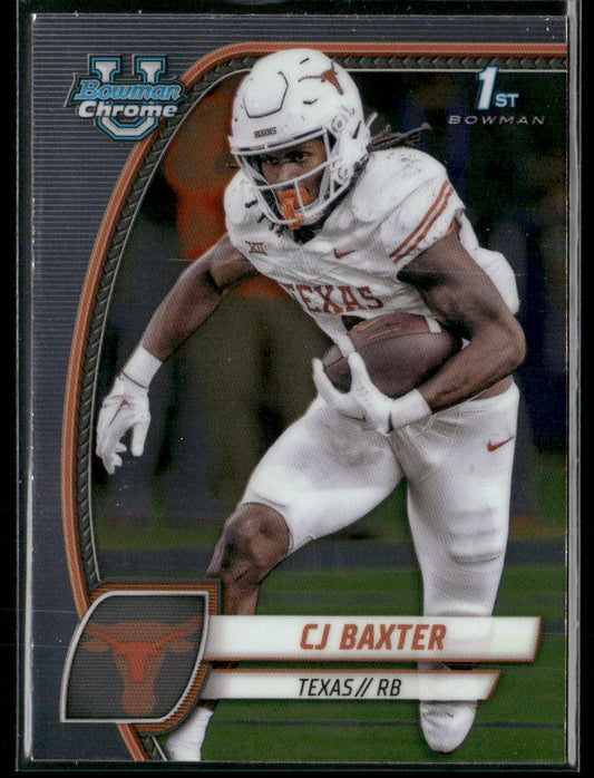 2024 Bowman Chrome University CJ Baxter #42